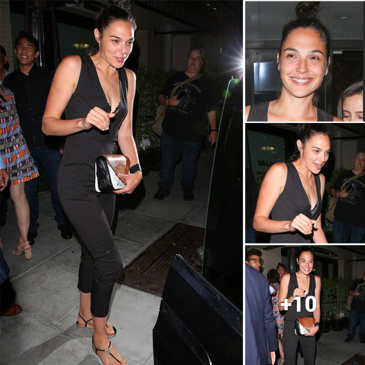 Gal Gadot Stuns with Barefaced Beauty During Beverly Hills Dinner Date with Husband